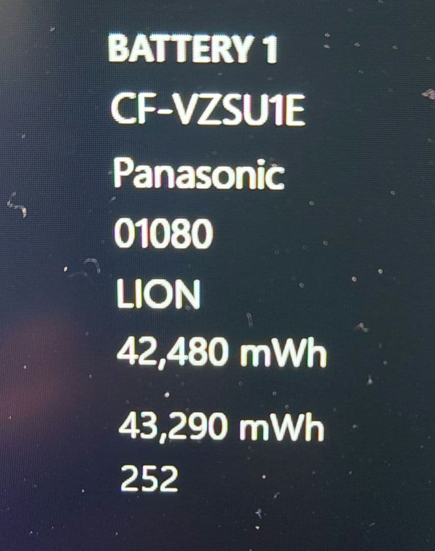 Let's note cf-sv9 i5 10世代
