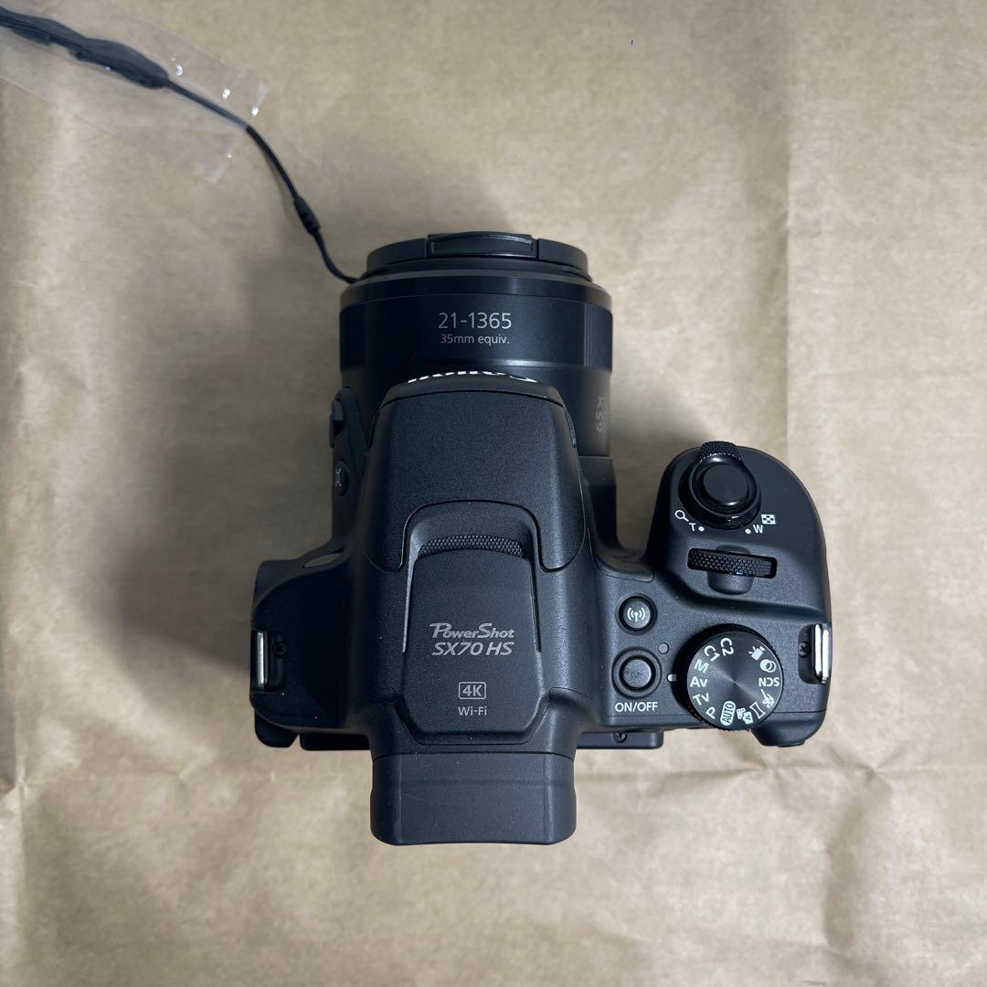 【新品展示品】Canon PowerShot SX70HS 本体　付属品あり完品