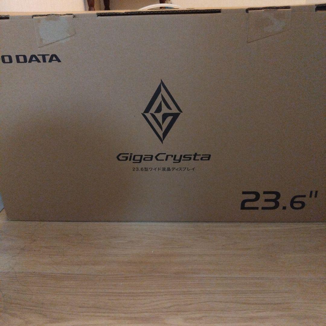 ゲーミングモニターGigacrysta 箱、dpケーブルセット説明書など全て有り