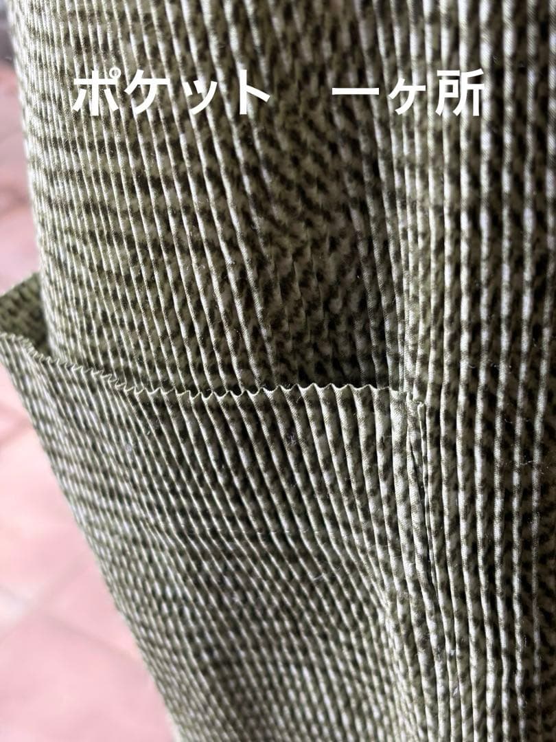 PLEATS PLEASE プリーツエプロン 日本製 美品