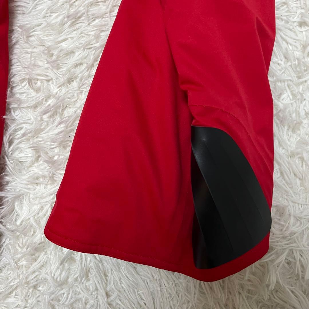 美品 最高級 ミズノ MIZUNO セットアップ スキー ウェア 赤 上下