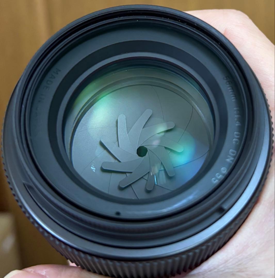 新品級 シグマSIGMA Sony Eマウント 56mm F1.4