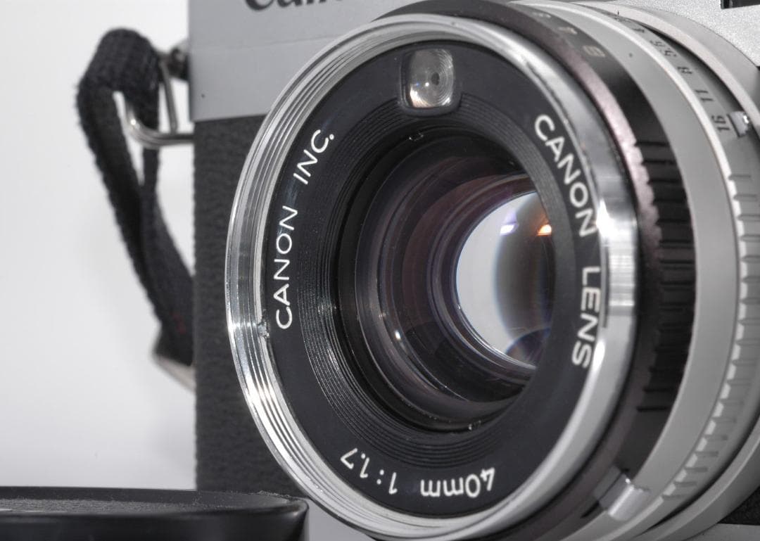 新品級☆保証付き Canon Canonet QL17 GIII フィルムカメラ