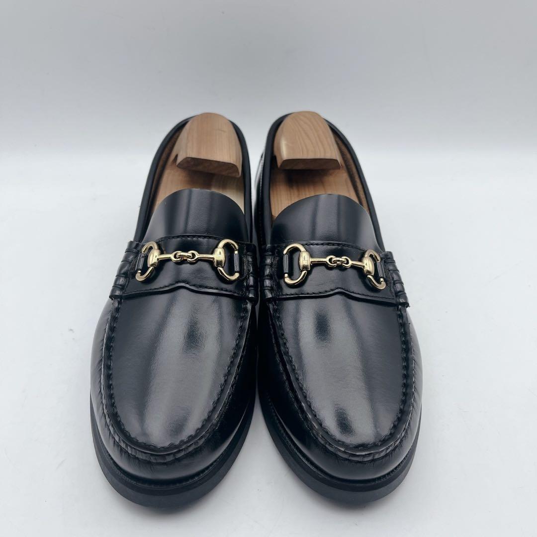 新品 箱 証明書✨アローズ別注 パラブーツ コロー ビットローファー 黒 3.5