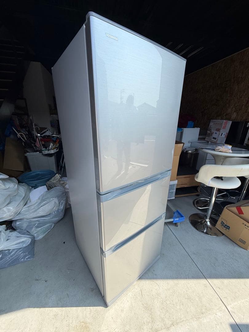 はに　TOSHIBA 3ドア冷蔵庫 GR-M33S (S)