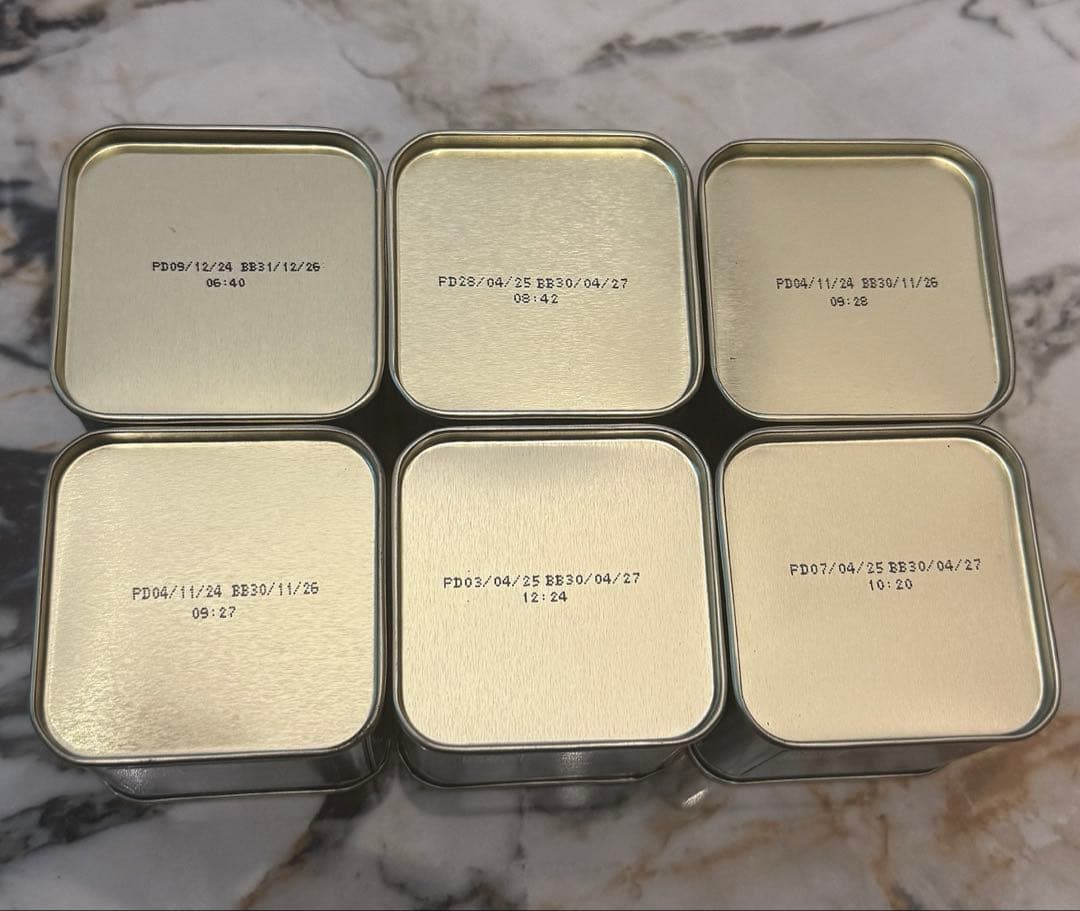 5 ミニ センティッド ティー（Six Mini Scented Teas）紅茶