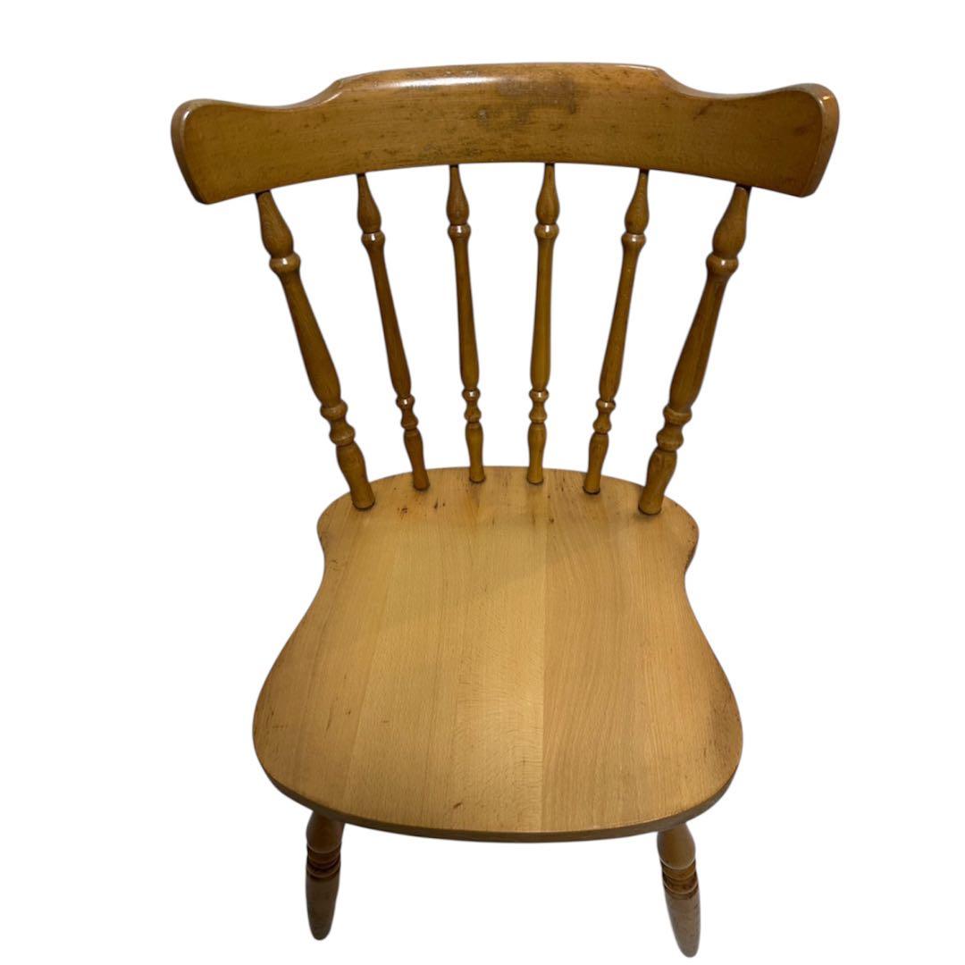 4脚の１　飛騨の家具　ダイニングチェア　椅子　ヴィンテージ