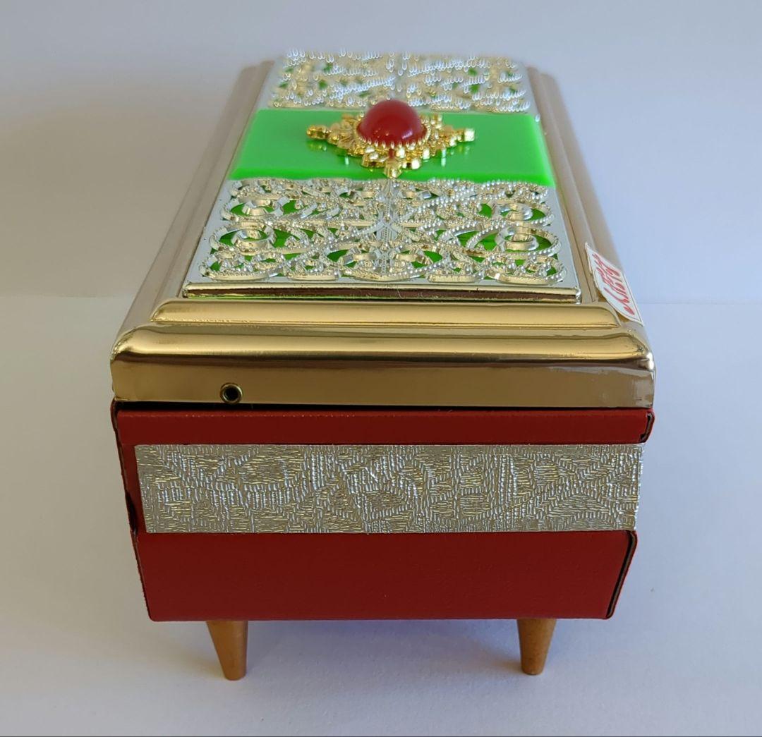 美品　昭和レトロ（希少）バレリーナ　オルゴール　小物入れ 　禁じられた遊び