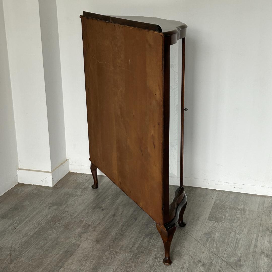 イギリス アンティーク家具 ディスプレイ キャビネット 1930年頃 773A