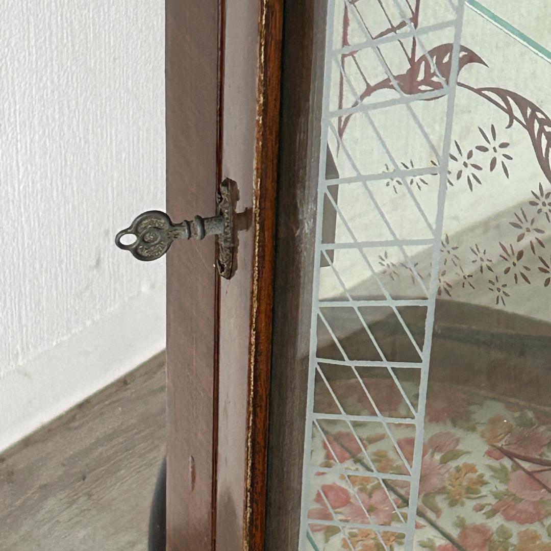 イギリス アンティーク家具 ディスプレイ キャビネット 1930年頃 773A