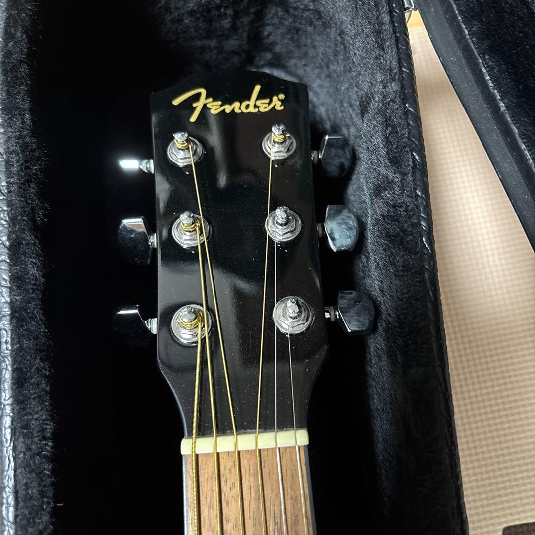 フェンダー CD-60CE BLK エレアコ トップ単板【ハードケース付き】