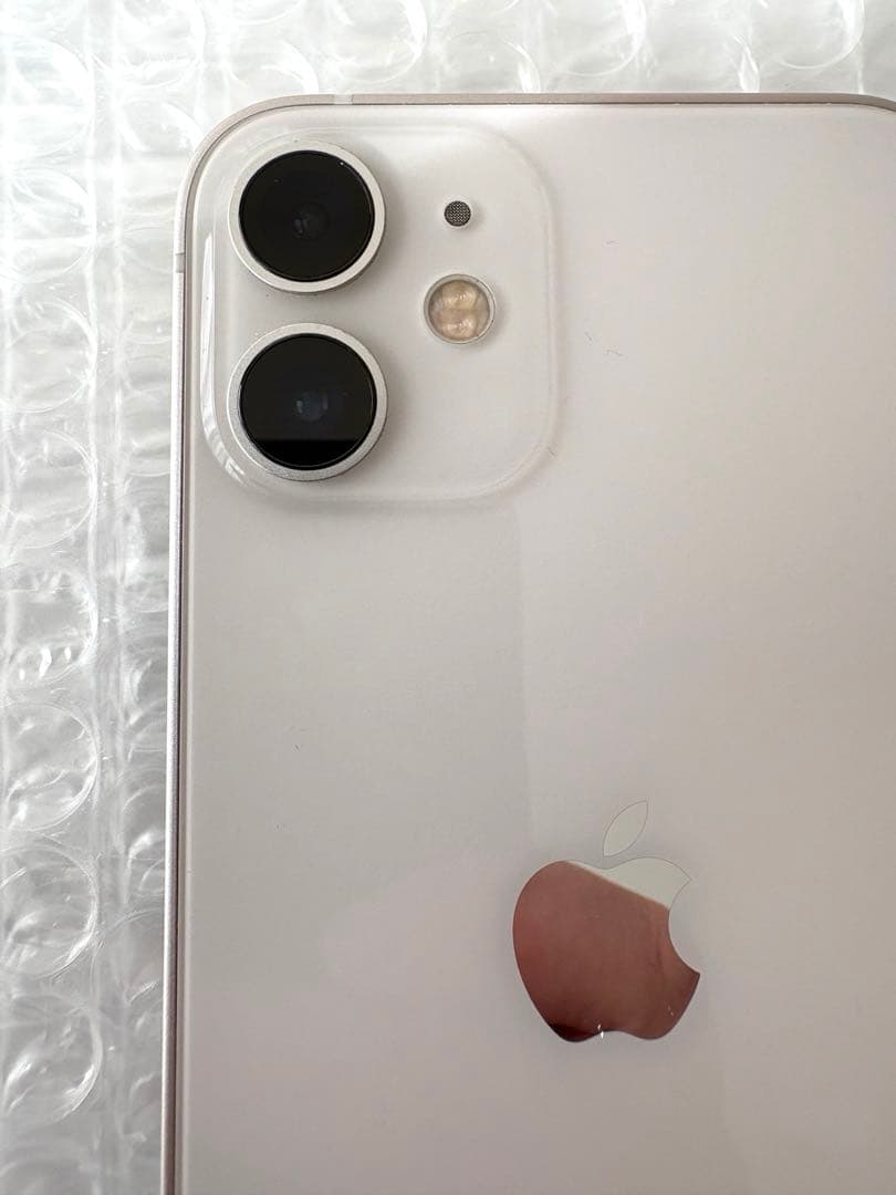 【31日迄値下げ】iPhone 12 mini ホワイト128GB保護フィルム付