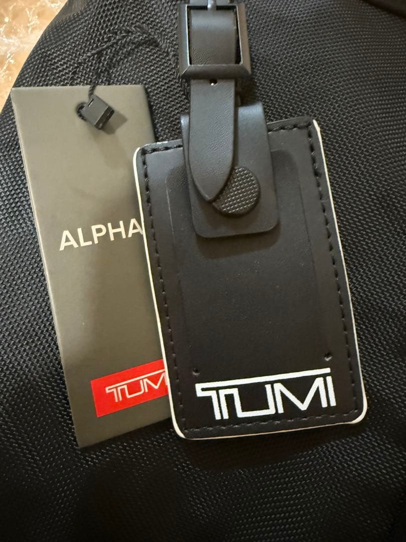 【未使用品】訳アリ TUMI アルファ3 ブラック ビジネスバッグ 2way