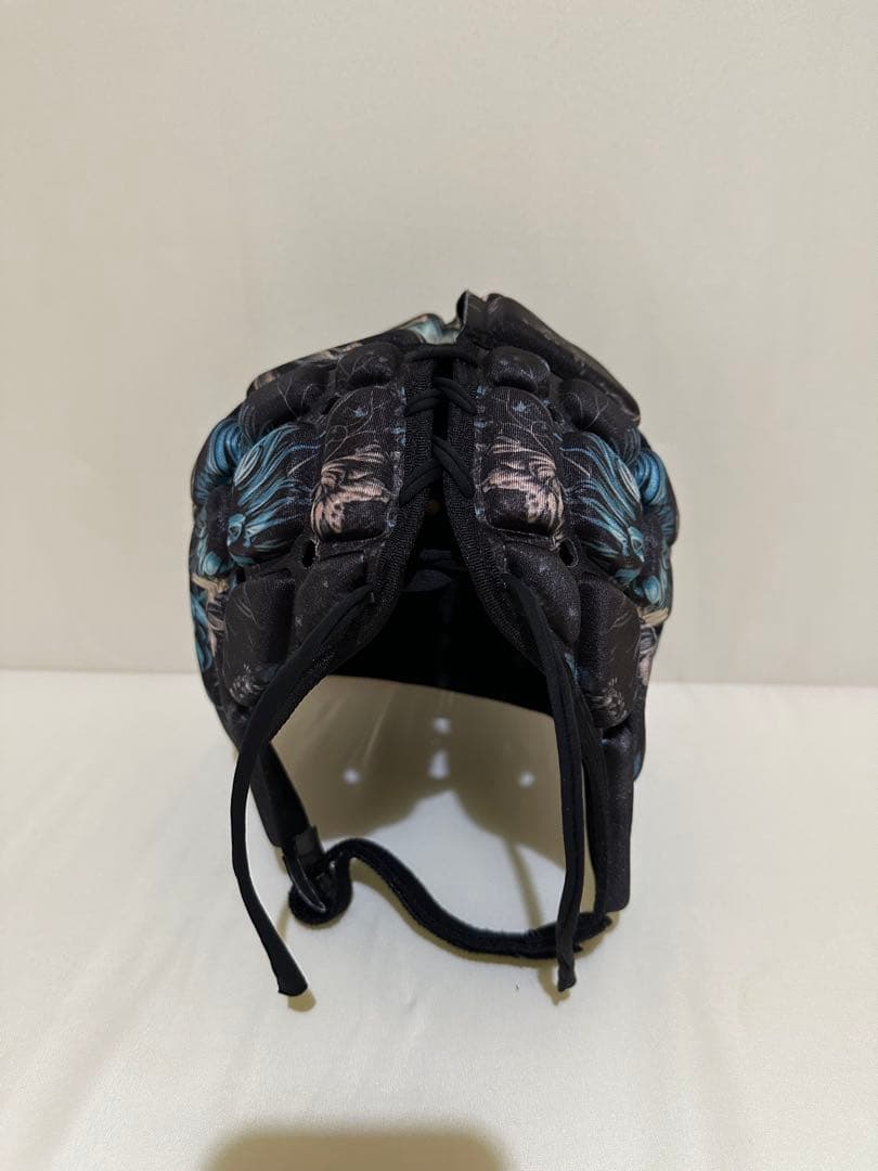 新品未使用品　IMPACT ヘッドギア　花柄 収納袋付き