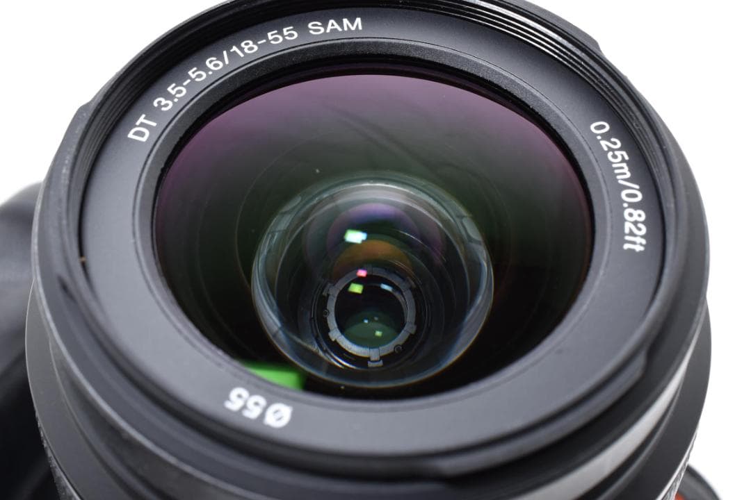 【純正レンズセット】α200＋DT 18-55 3.5-5.6 カメラ レンズ
