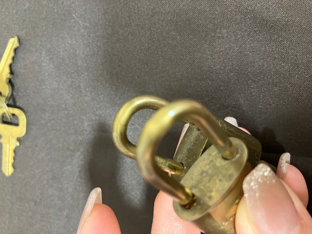 LOUIS VUITTON ルイヴィトン パドロック カデナ 南京錠 セット