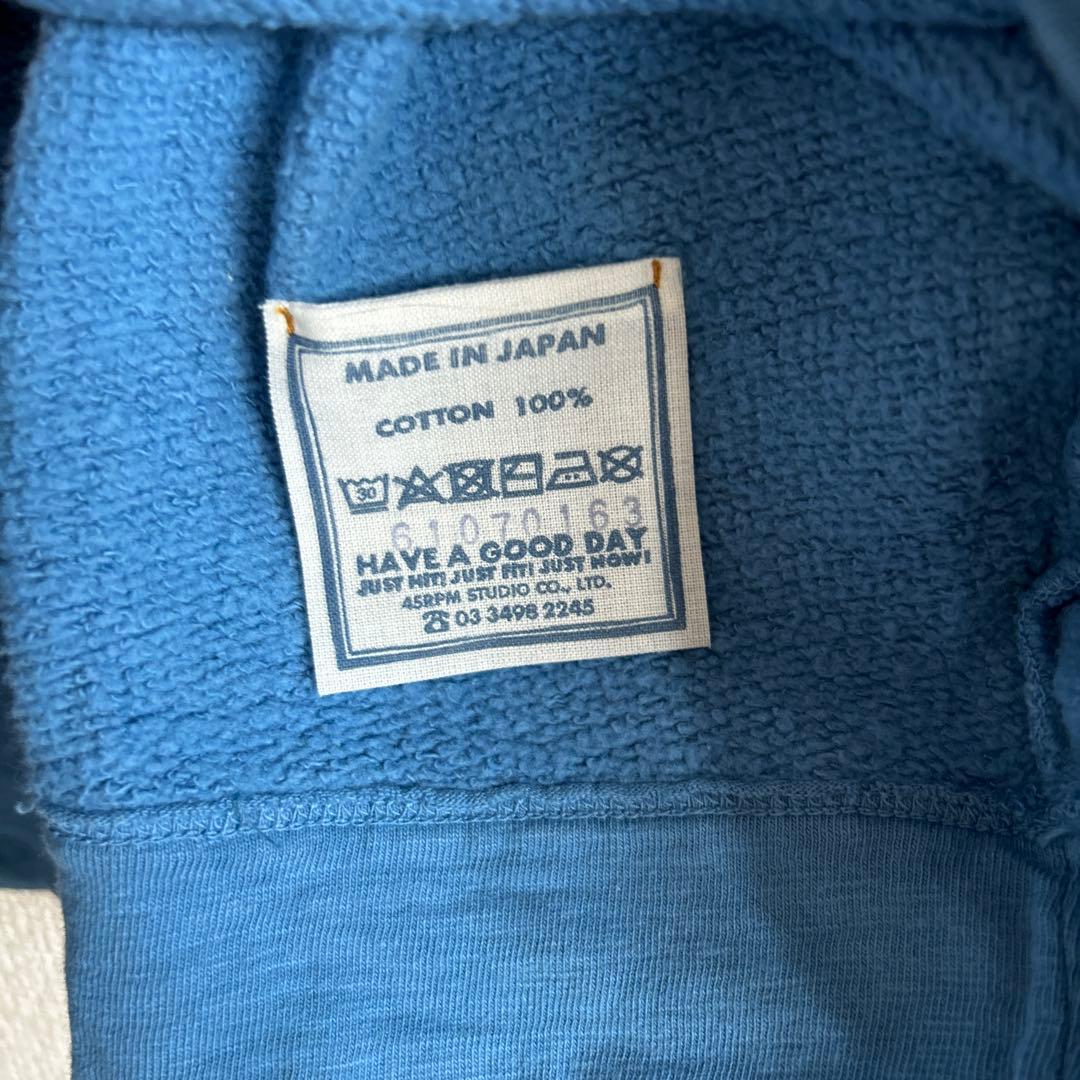 45R 葉山ものがたりカウアイちゃんベタッチプリントのパフスウェット　Mサイズ