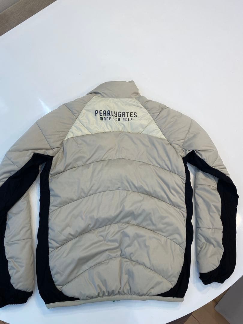PEARLY GATES ゴルフジャケット アイボリー/ネイビー