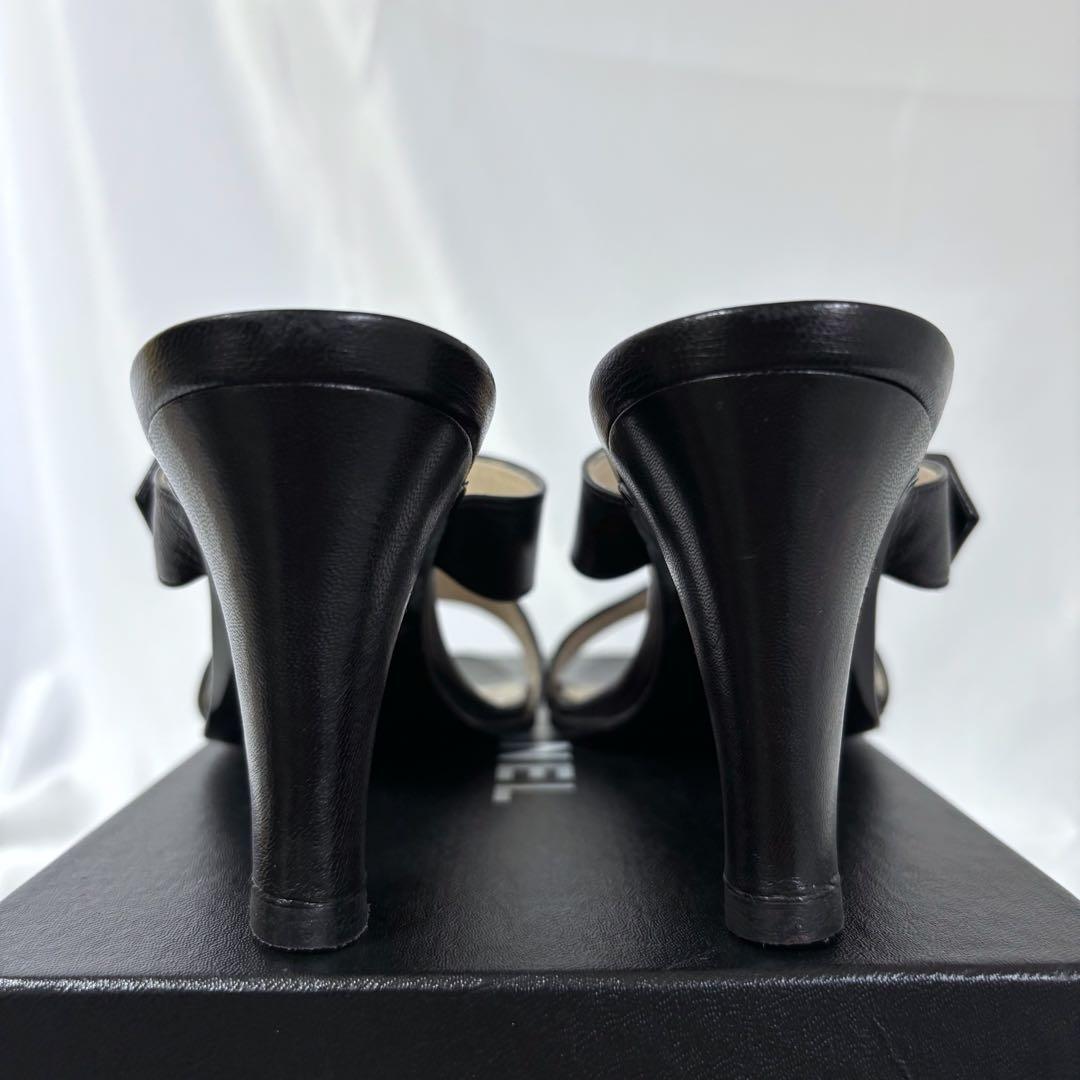 96年✨　CHANEL シャネル　ミュール　ココマーク　ターンロック　ビンテージ