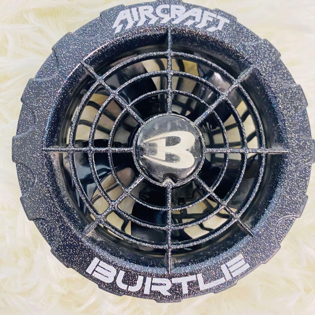 【美品】BURTLE AIRCRAFT19Vバッテリー・ファン・充電器・ケーブル