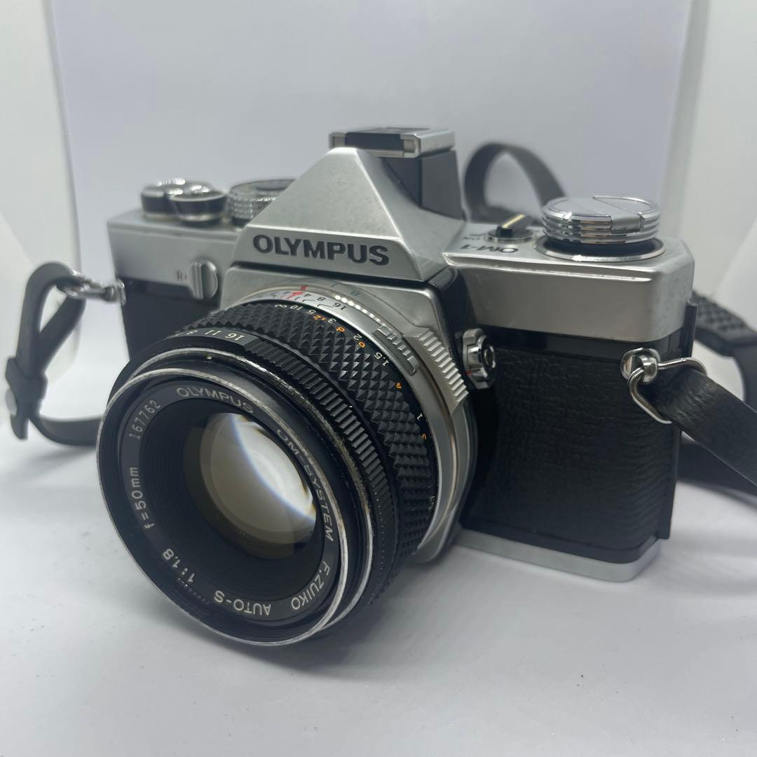 【完動品】OLYMPUS OM-1 50mm f/1.8と28mm f3.5