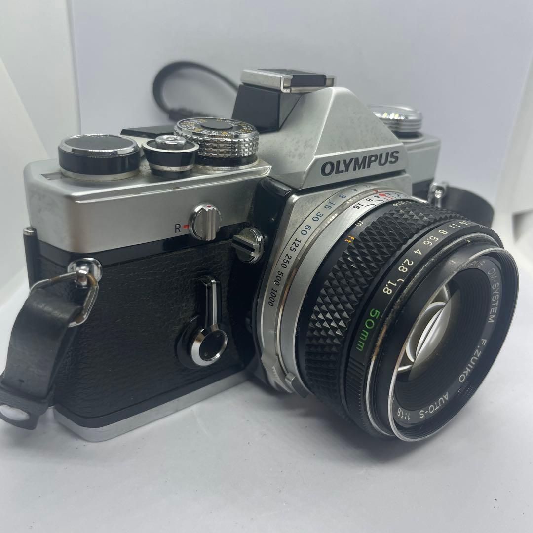 【完動品】OLYMPUS OM-1 50mm f/1.8と28mm f3.5