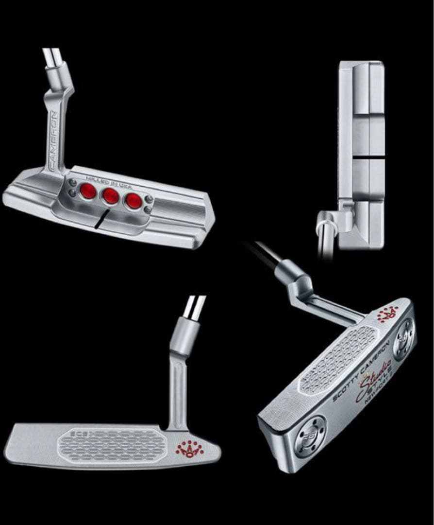 スコッティキャメロン　ニューポート2 スタジオスタイル　正規品　ゴルフ　パター