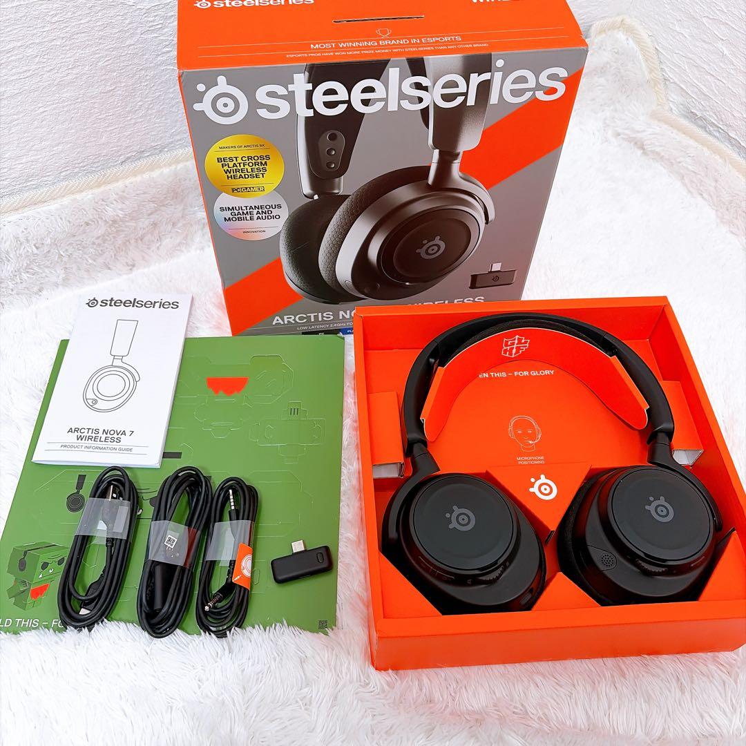 SteelSeries Arctis Nova 7 ワイヤレスヘッドセット