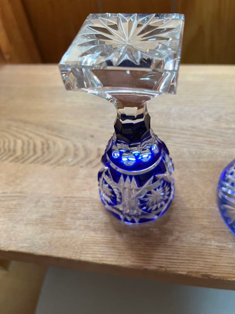 薩摩切子グラスセット　希少 箱無し　とにかく美品