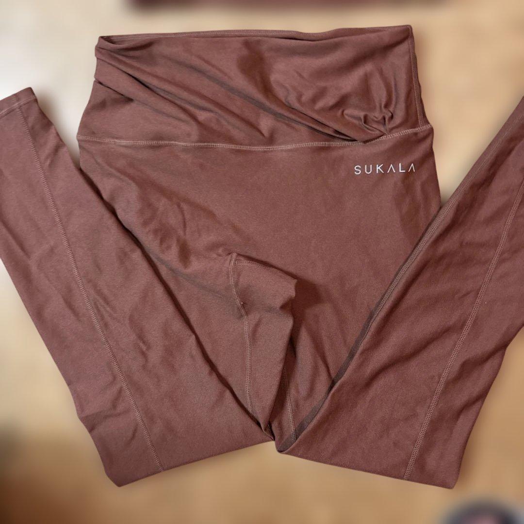 SUKALA ブラウン ヨガウェアセット