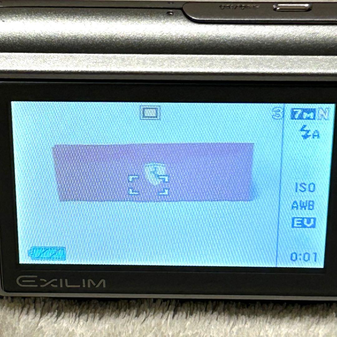 【美品 動作確認済】カシオ エクシリム EX-Z75SR EXILIM ZOOM