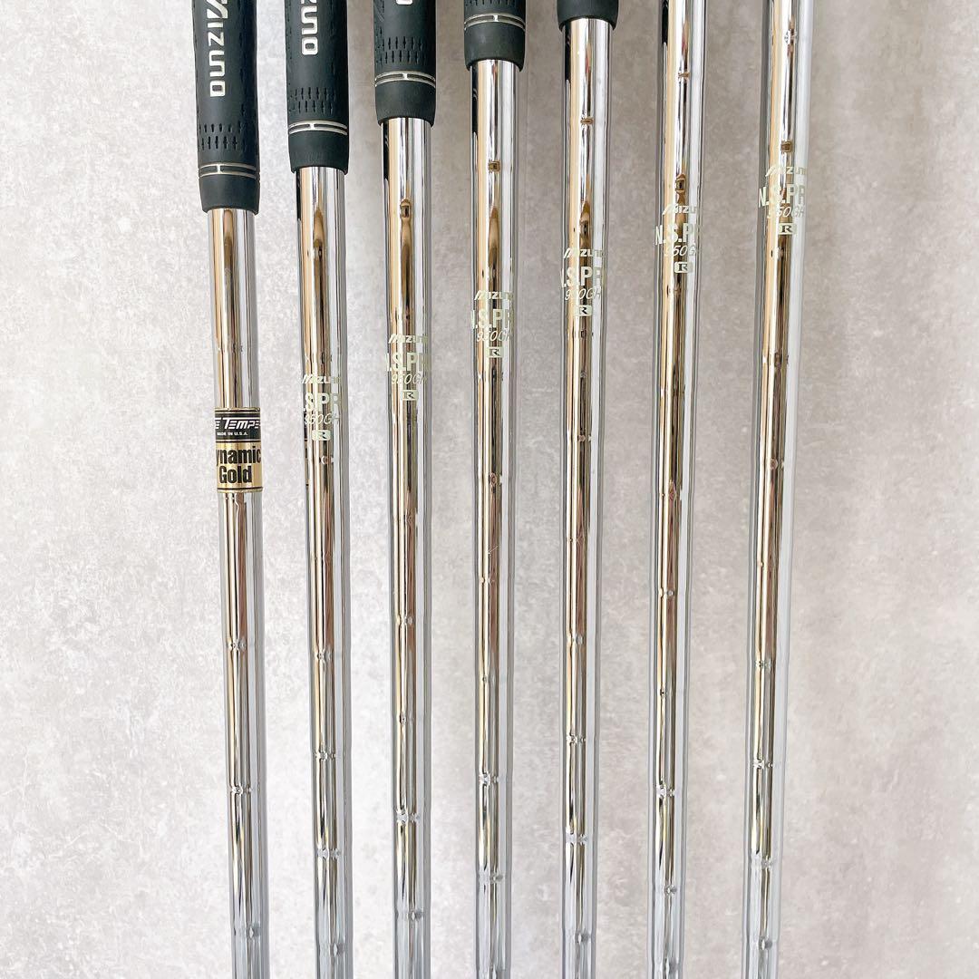 MIZUNO MP-59 アイアンセット　7本　メンズ　右利き