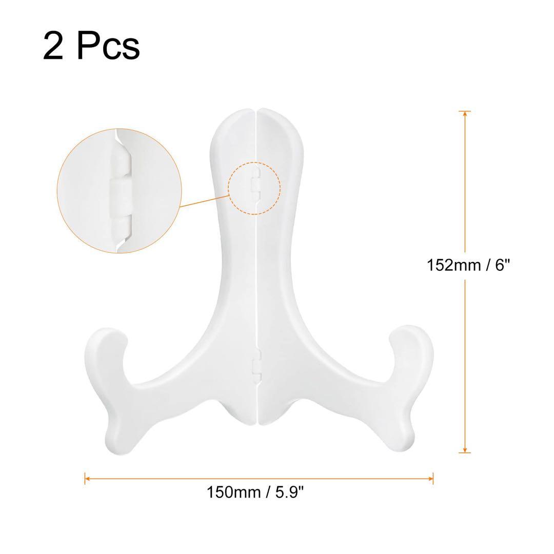 折り畳み式ディスプレイフレーム ホワイト フォトフレーム装飾用