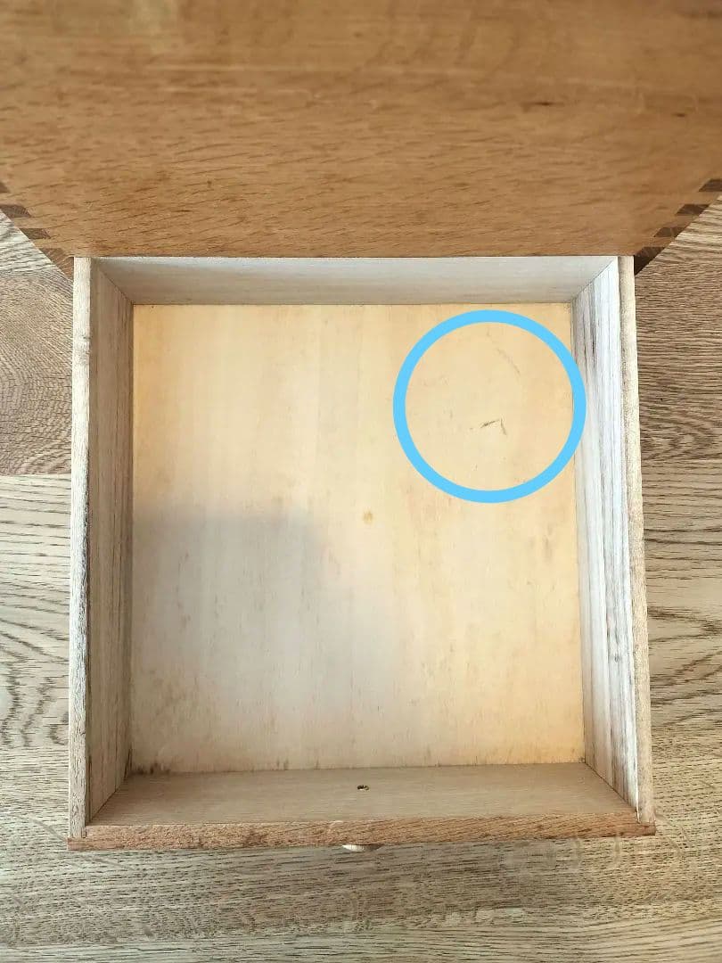 倉敷意匠　キナル別注　ならの化粧ボックス　メイクボックス　日本製