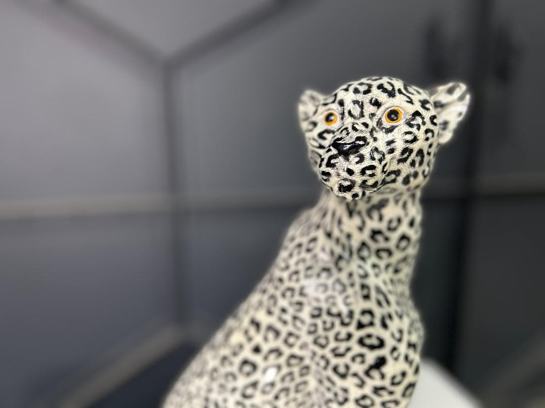 ▲希少品▼ KARE　カレ　チーター　オブジェ　デコフィギア　置物　豹柄