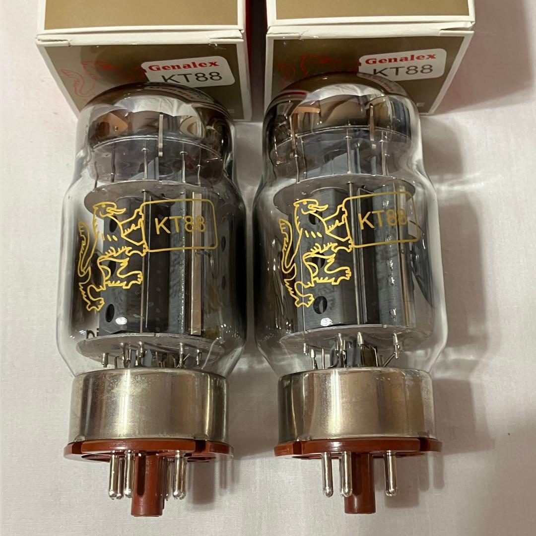 GOLDLION KT88 マッチドペア 真空管 2本セット 6550