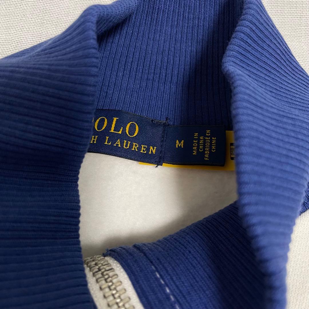 激レア‼️美品♡ラルフローレン♡Half Zip スウェット　裏起毛　ビッグロゴ