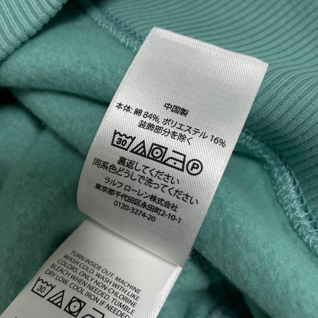 激レア‼️美品♡ラルフローレン♡Half Zip スウェット　裏起毛　ビッグロゴ