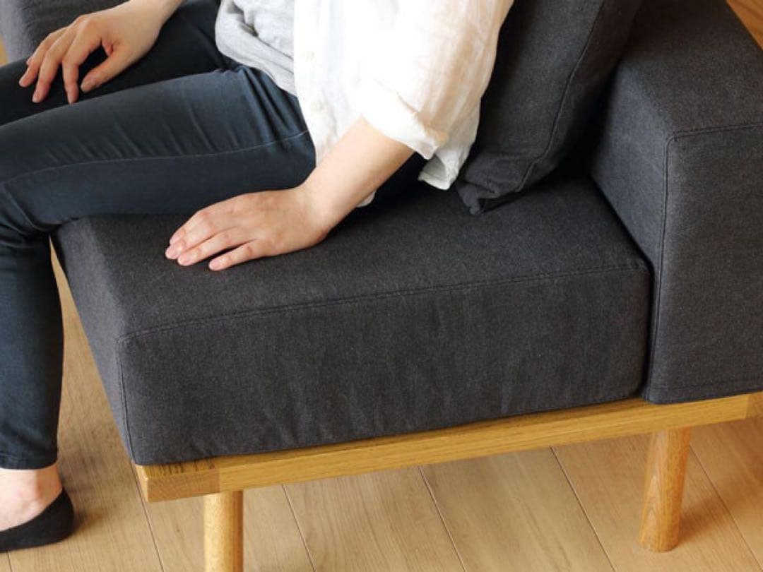 【幅65㎝】カフェ風 ソフィア ダイニングソファ コーナー｜ロータイプ ブラック