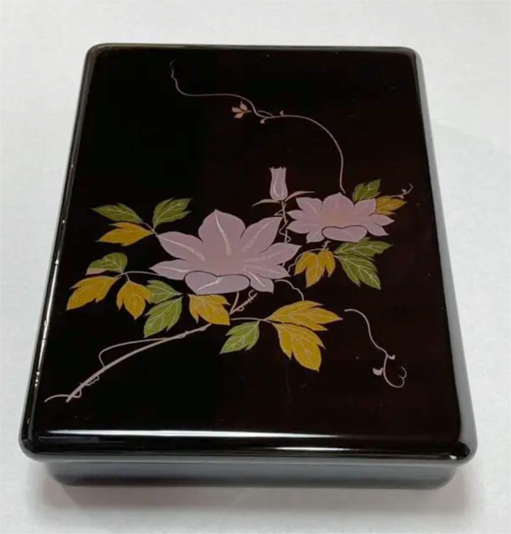 今治 桜井漆器 文庫　Lacquerware utility Box