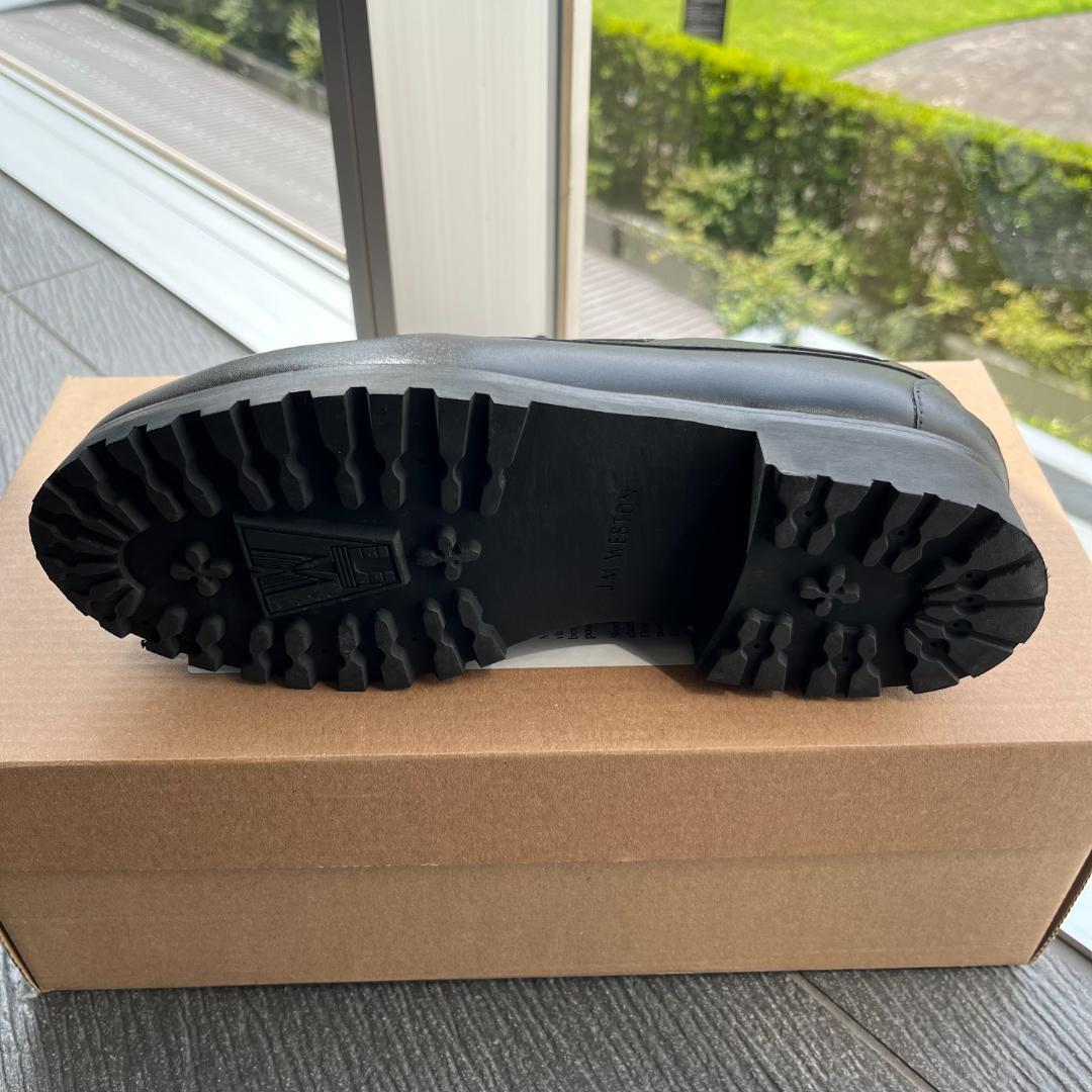 JM Weston #690 ヨット ブラック ソフトカーフ 6/D