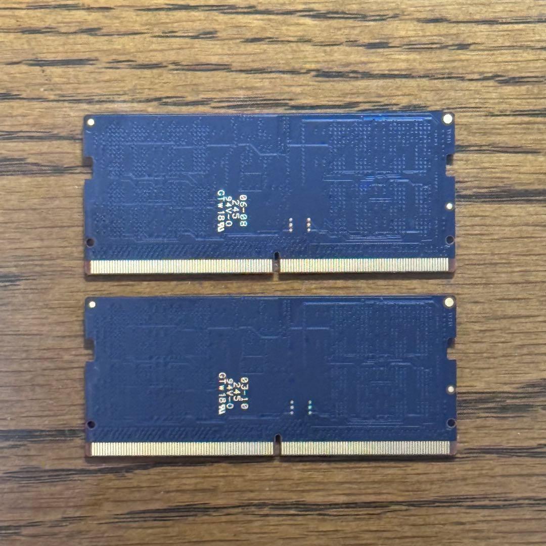 Crucial DDR5-5600 SODIMM 32GB (16GB x2枚)