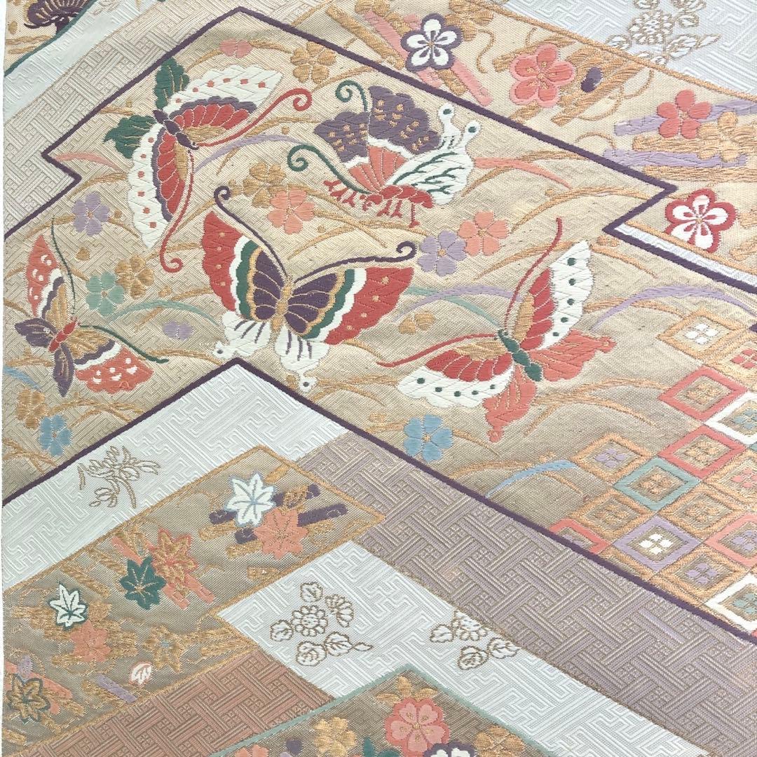 淡緑色 色無地×袋帯おまけ セット 礼装 七五三 入学式 NO56 NO22