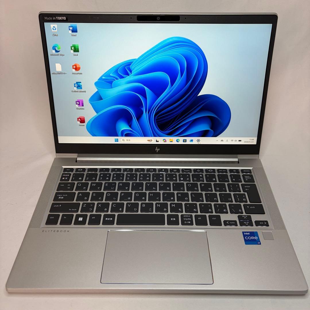 準美品 ELITEBOOK 630 G10 第13世代 i7 16GB オフィス
