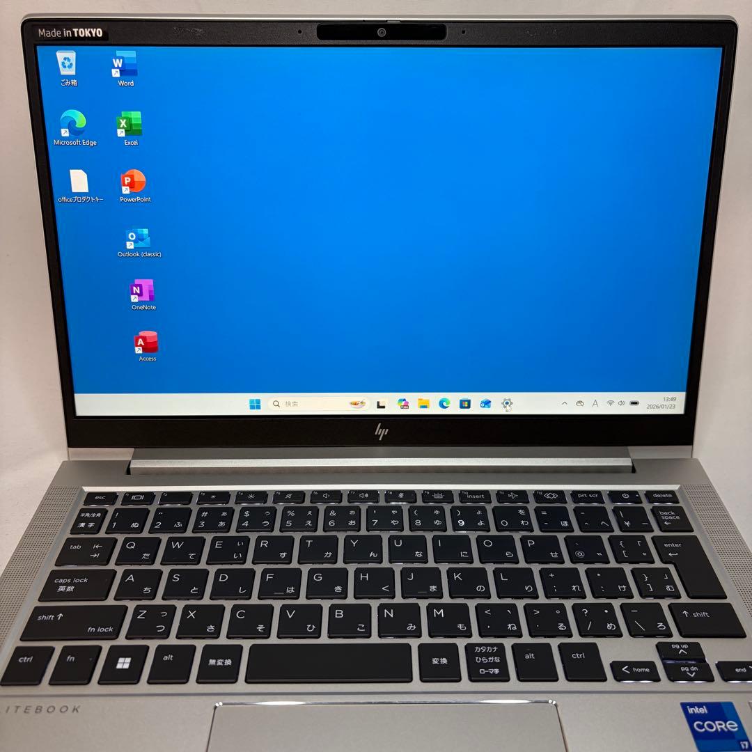 準美品 ELITEBOOK 630 G10 第13世代 i7 16GB オフィス