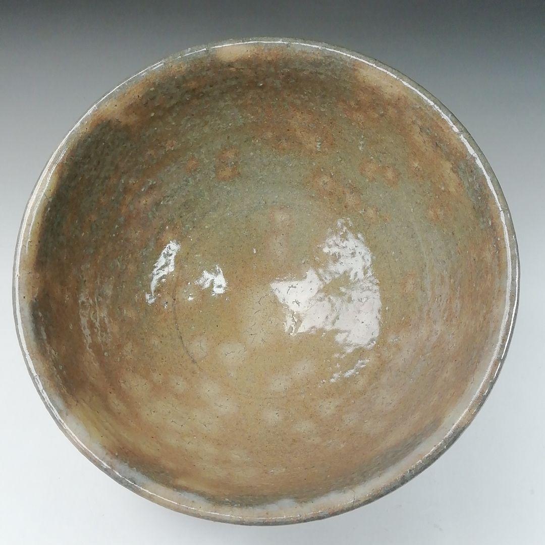 Ｔ５０２　茶碗　『萩茶碗』『天龍窯　服部陶炎 造』　共箱　抹茶碗　茶道具