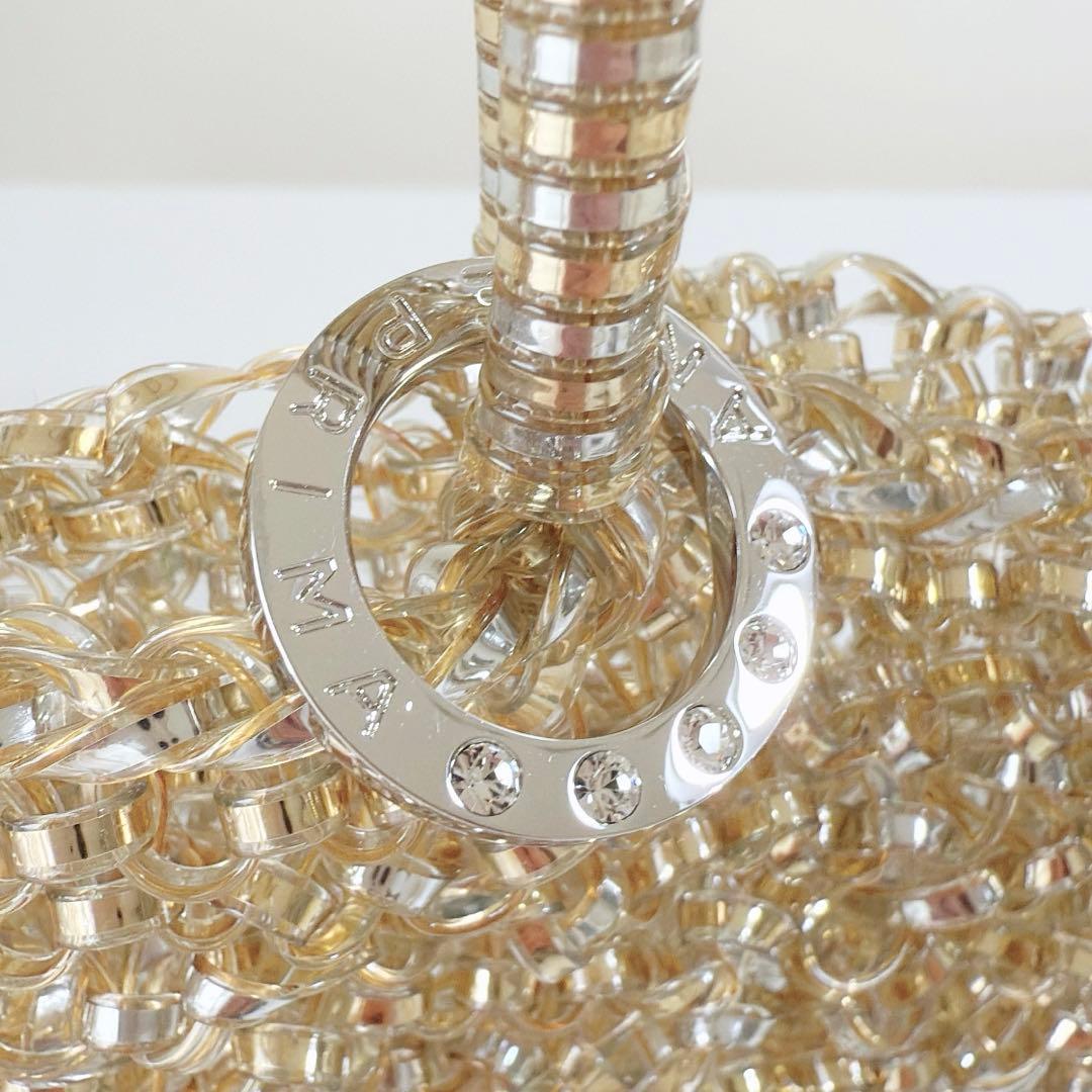 未使用　アンテプリマ　スタンダード　スクエア ミディアム　シルバーゴールド