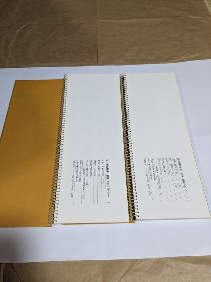 拡大法書選集５種類合計12冊