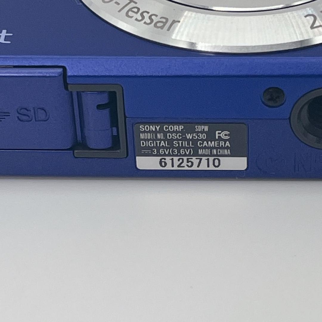 【美品】SONY ソニー Cyber-shot DSC-W530 デジタルカメラ