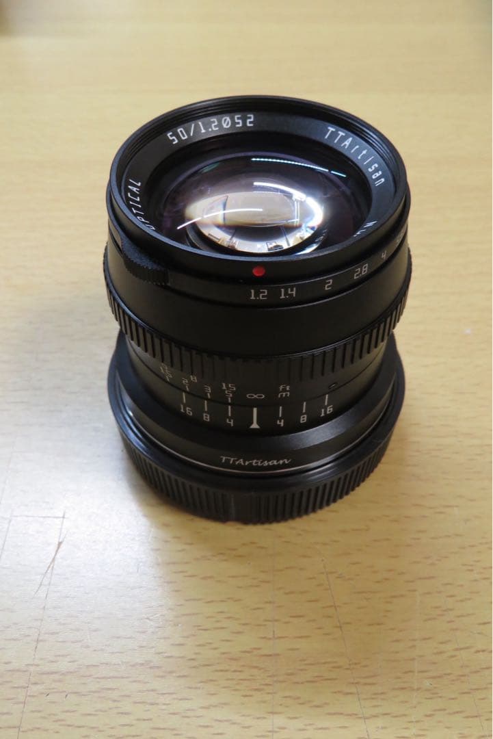 TTArtisan 50mm f/1.2 C キヤノンRFマウント